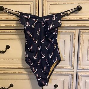 J.Crew Anchor swimsuit